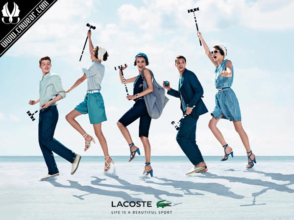 LACOSTE (法國鱷魚)品牌形象展示