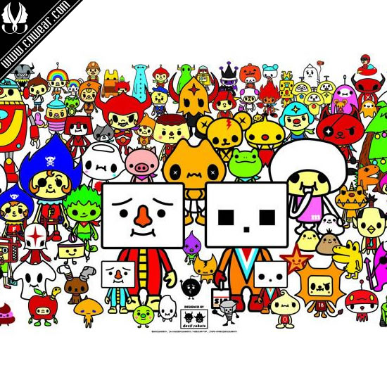 Devil Robots (惡魔機器人)品牌形象展示