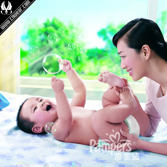 幫寶適 PAMPERS品牌形象展示