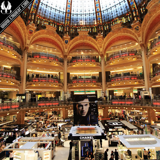 Galeries Lafayette (老佛爺百貨)品牌形象展示