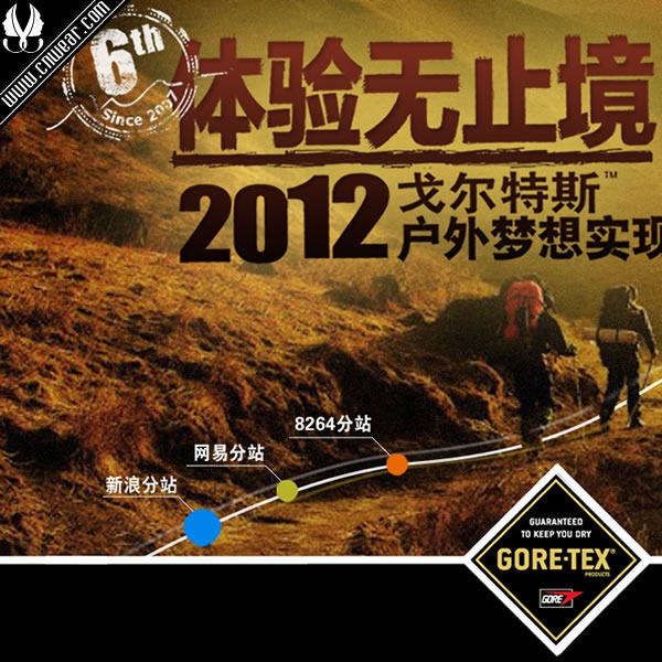 GORE-TEX (戈爾特斯)品牌形象展示
