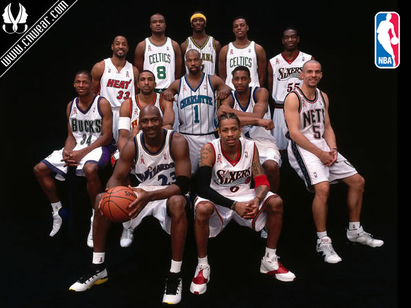 NBA運(yùn)動品牌形象展示