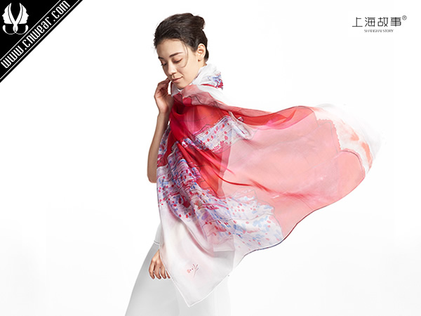 上海故事 (絲巾)品牌形象展示
