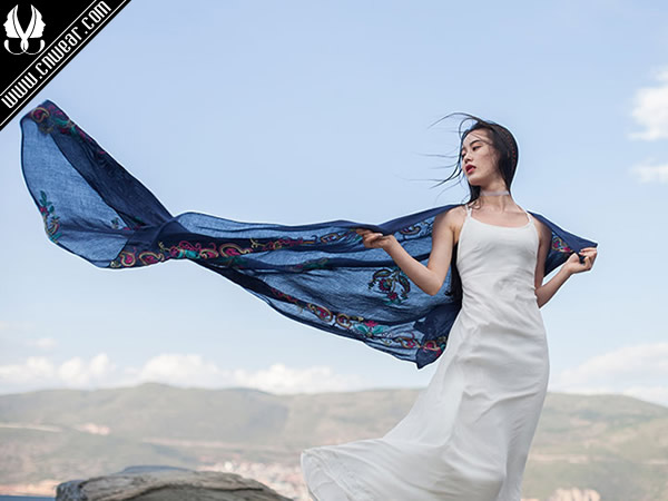 迪格絲達圍巾品牌形象展示