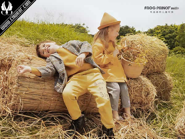 FROG PRINCE 青蛙王子童裝品牌形象展示