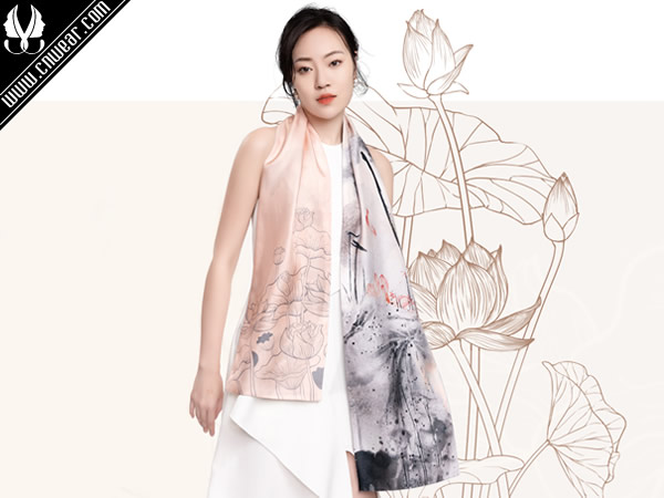 繡娘絲綢品牌形象展示